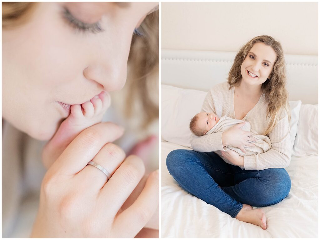 A Cozy In Home Newborn Session in Jacksonville, Florida